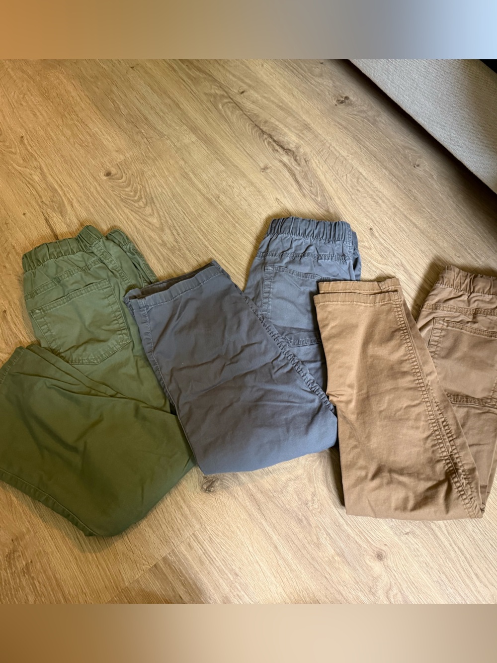 Cat & Jack Casual Pull-On Bottoms in Green, Gray, Brown